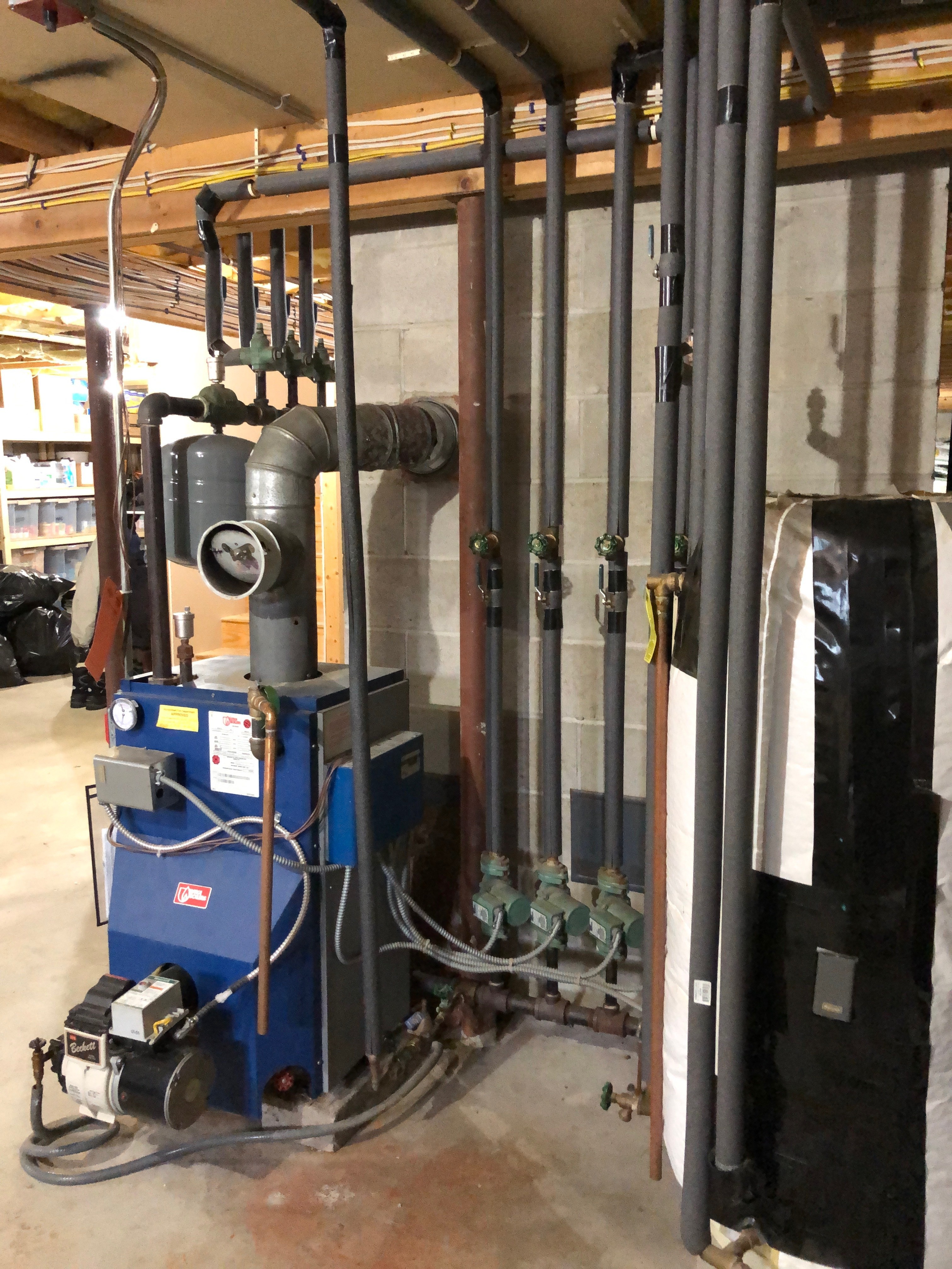 Plumbing work